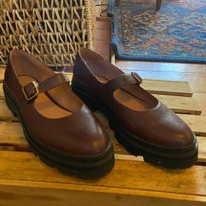 Madewell Lug Sole Mary Janes